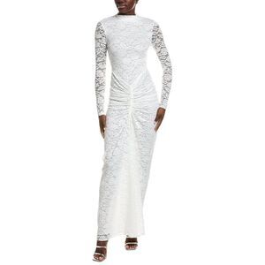 aurelia lace midi dress Aurelia Satin V-Neck Midi Dress main image 1